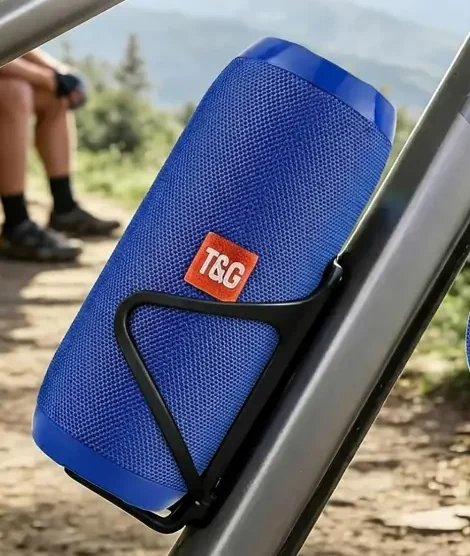 T&G TG Portable Bluetooth Speaker, IPX4 Waterproof Wireless Speaker,Blue