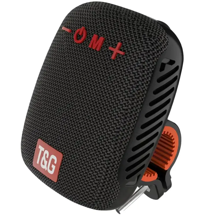 T&G Bluetooth Bike Speaker with Handlebar Mount, Portable Bike Radio
