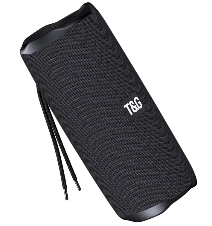 T&G Portable Bluetooth Speaker, IPX5 Waterproof Speaker with Lanyard