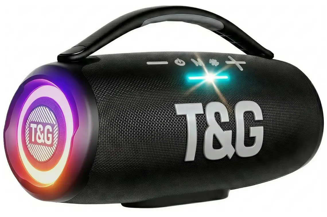 T&G TG Bluetooth Ourdoor Speaker with Bass, 60W Loud Boombox